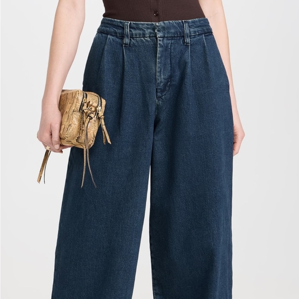 Good American 90s Pleated Trouser (Jeans)